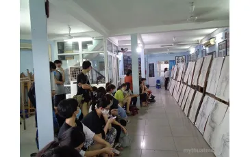 Lộ trình học vẽ thi khối h bao gồm những gì?